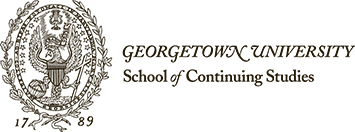 Georgetown School of Continuing Studies (SCS) Corporate Logo